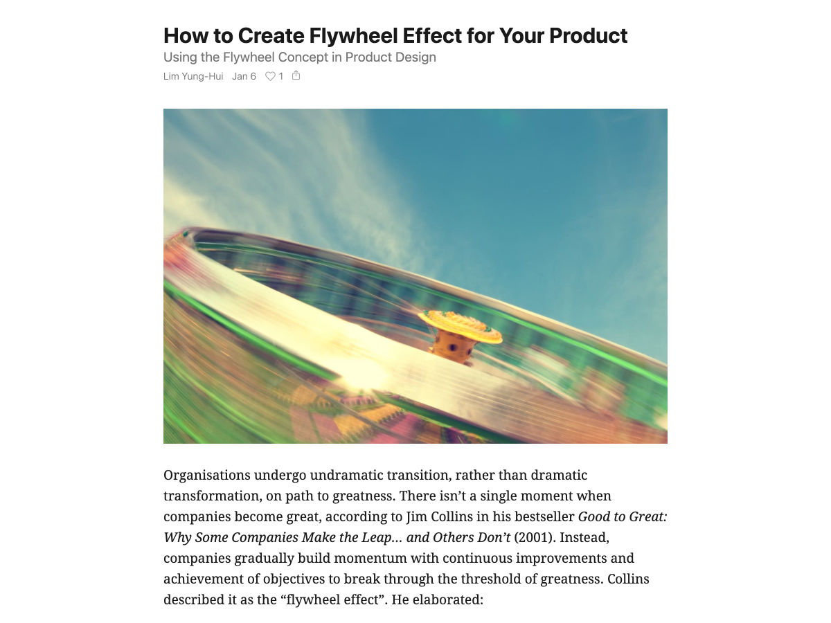 Popular design news of the week: January 6, 2020 - January 12, 2020 flywheel