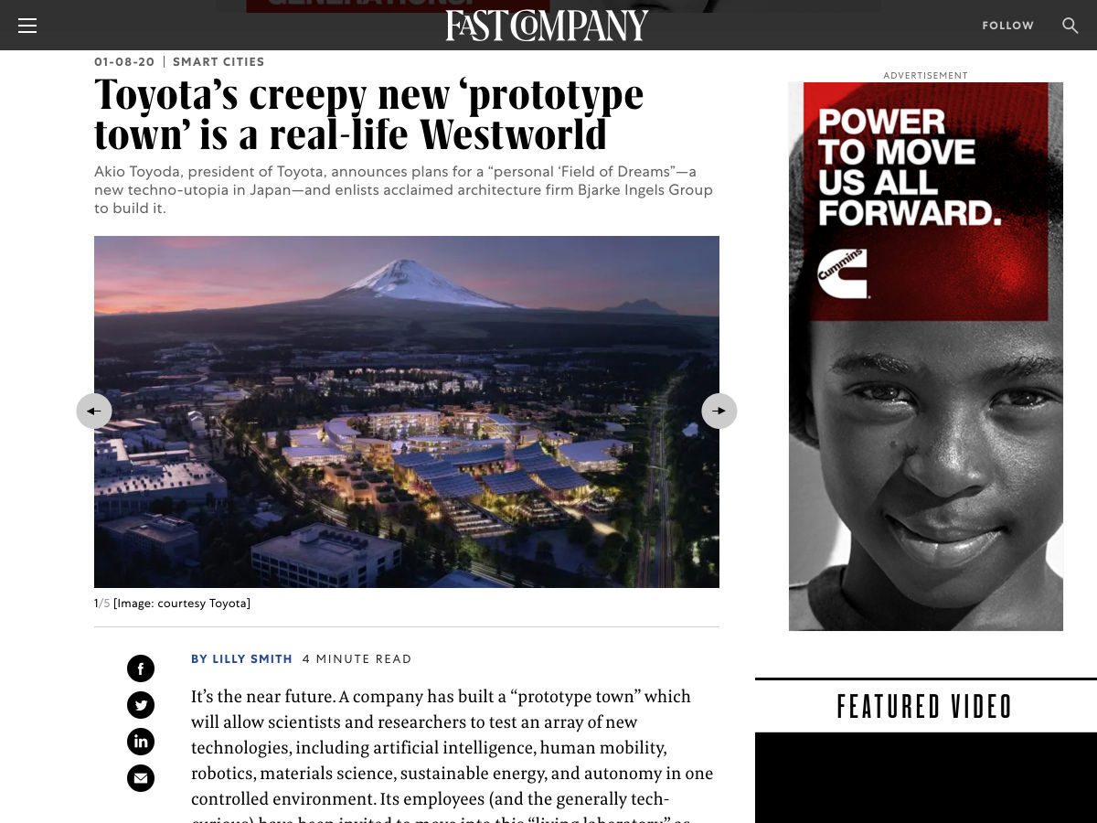 Popular design news of the week: January 6, 2020 - January 12, 2020 toyota