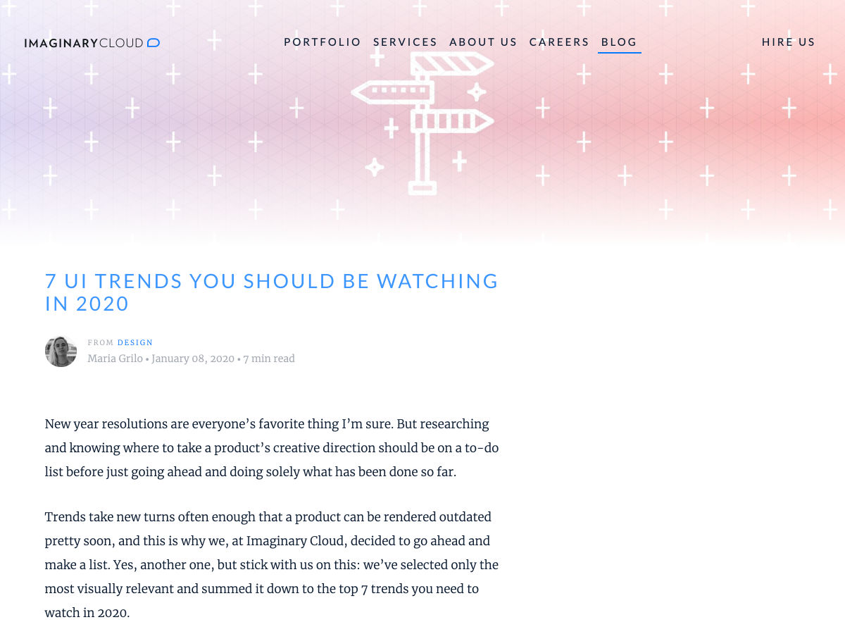 Popular design news of the week: January 6, 2020 - January 12, 2020 7trends