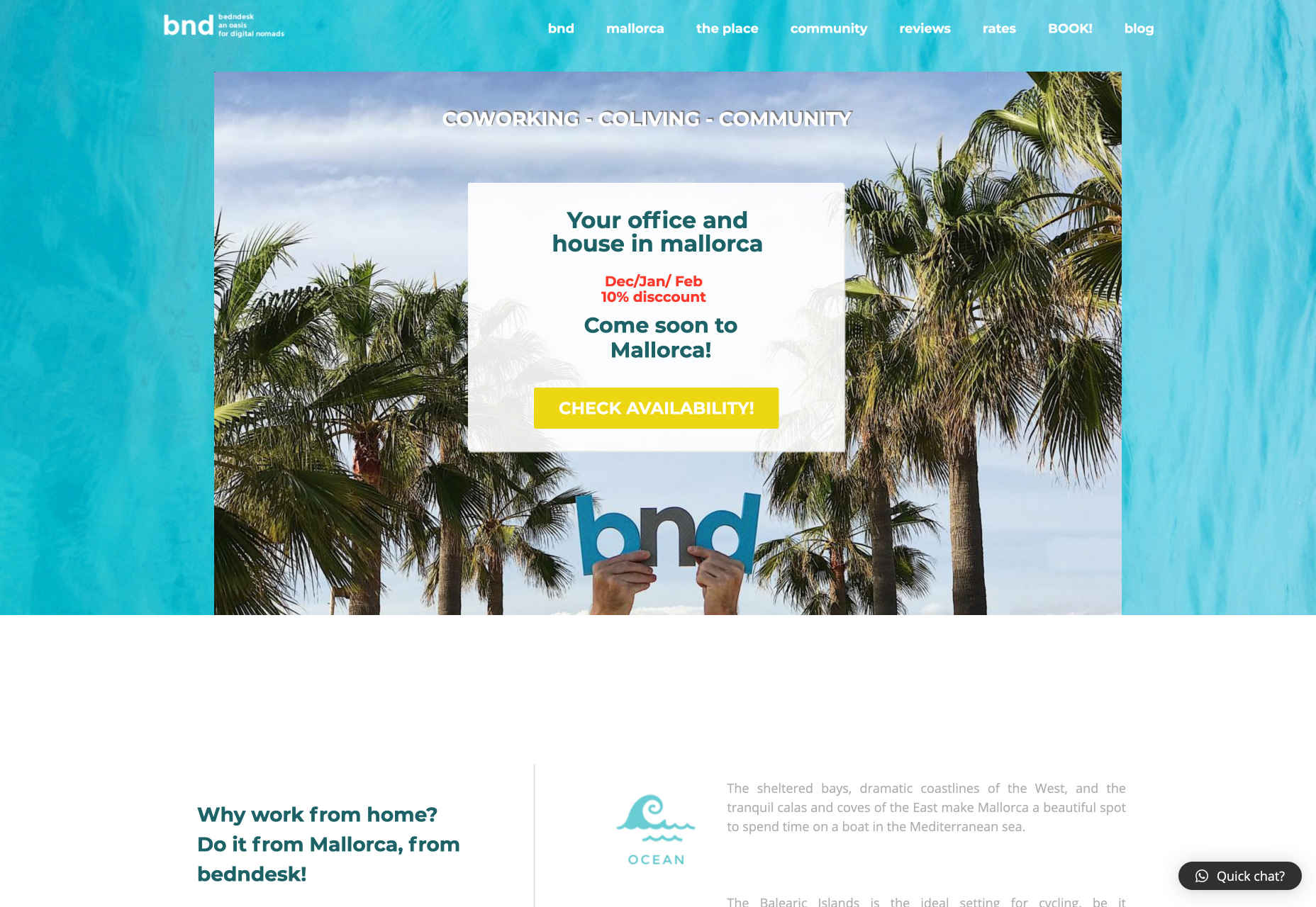 Design from the Beach: How to Work and Travel bed_n_desk