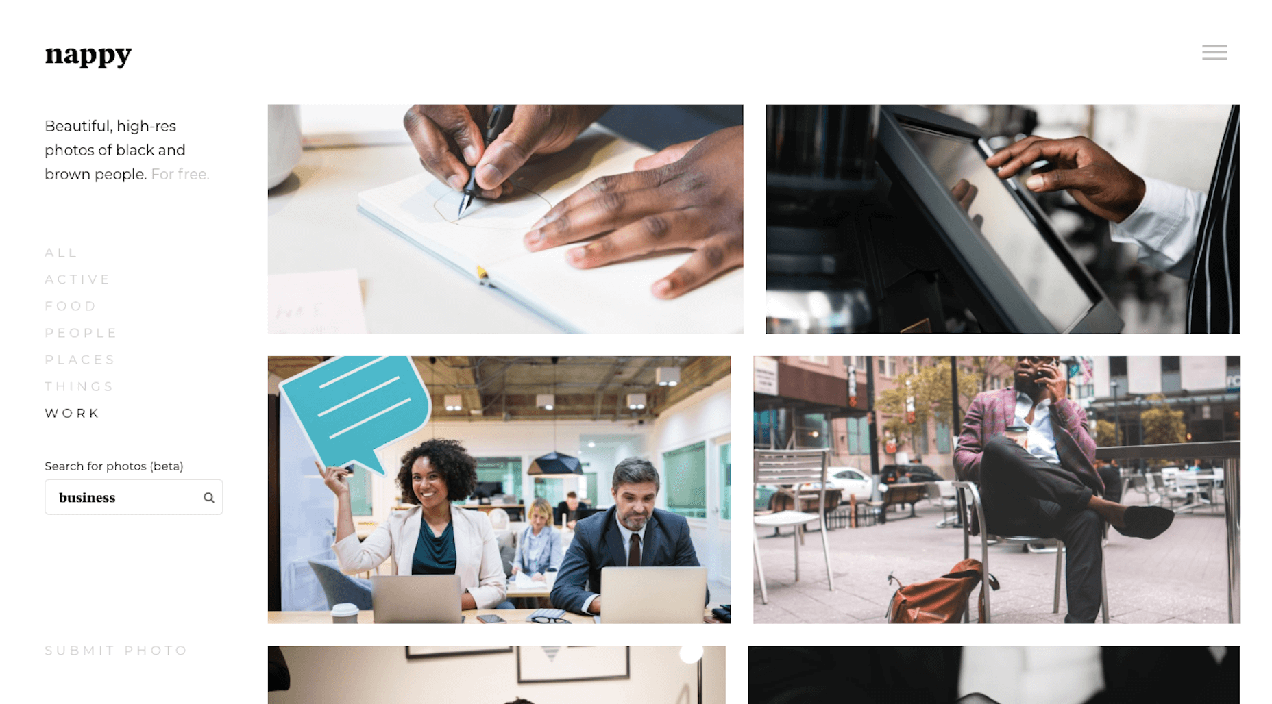 Does Diversity in Photos Affect UX? Nappy Photos