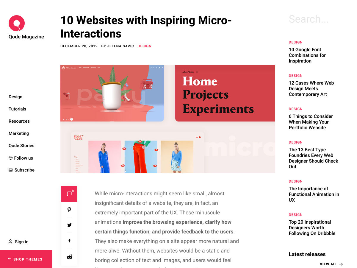 Popular design news of the week: December 23, 2019 - December 29, 2019 micro