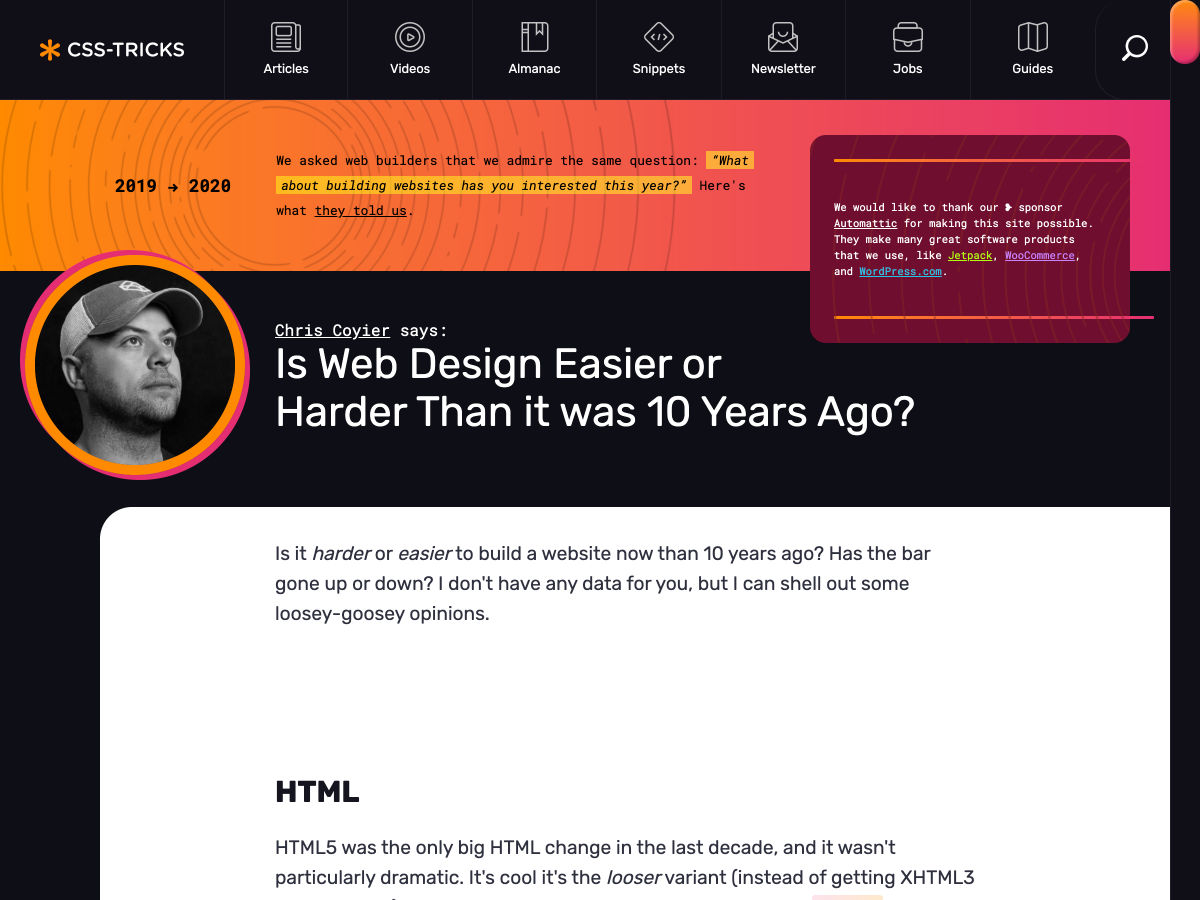 Popular design news of the week: December 23, 2019 - December 29, 2019 easier