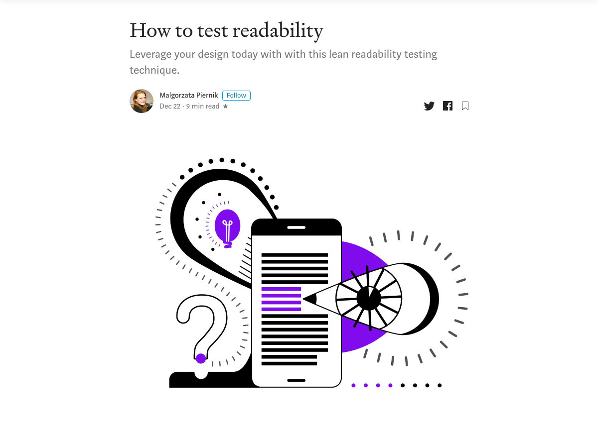 Popular design news of the week: December 23, 2019 - December 29, 2019 readability
