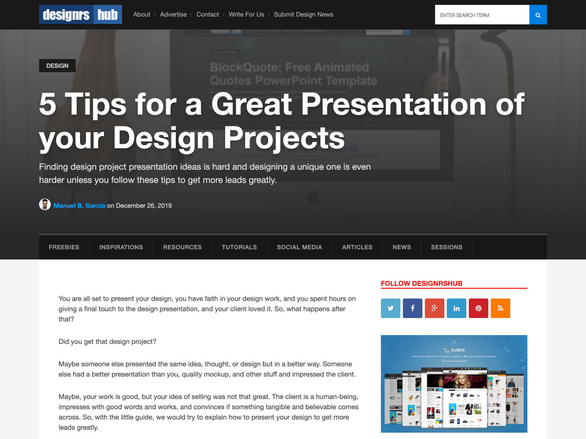 Popular design news of the week: December 23, 2019 - December 29, 2019 presentation