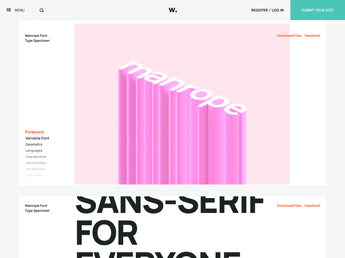 Popular design news of the week: December 23, 2019 - December 29, 2019 manrope
