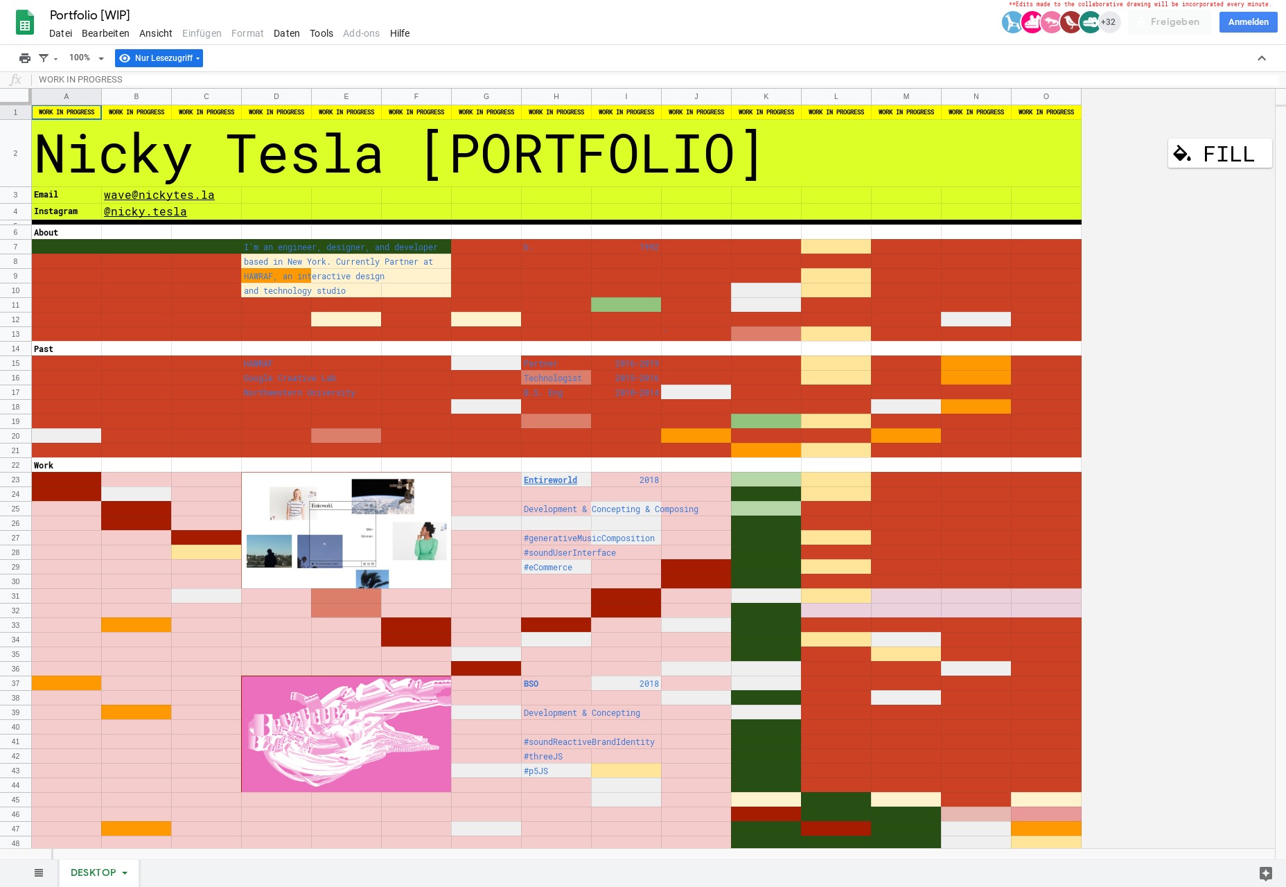 19 Best Portfolios of 2019 07-tesla