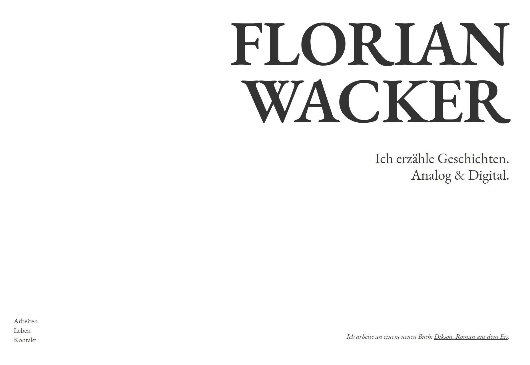 20 Best New Portfolios, April 2019 11-florian