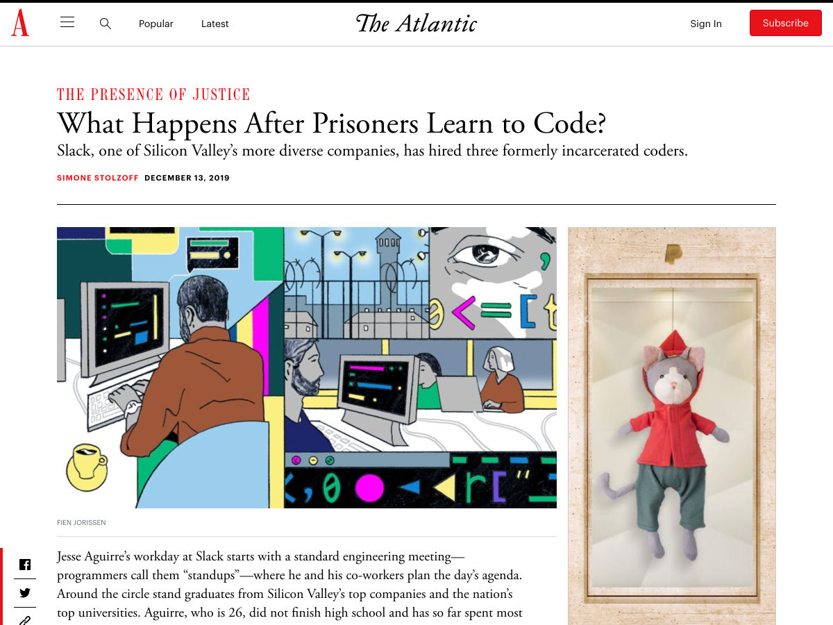 Popular design news of the week: December 16, 2019 - December 22, 2019 prisoners