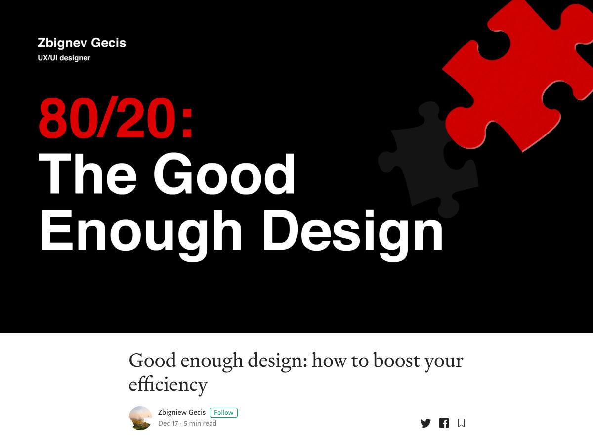 Popular design news of the week: December 16, 2019 - December 22, 2019 goodenough