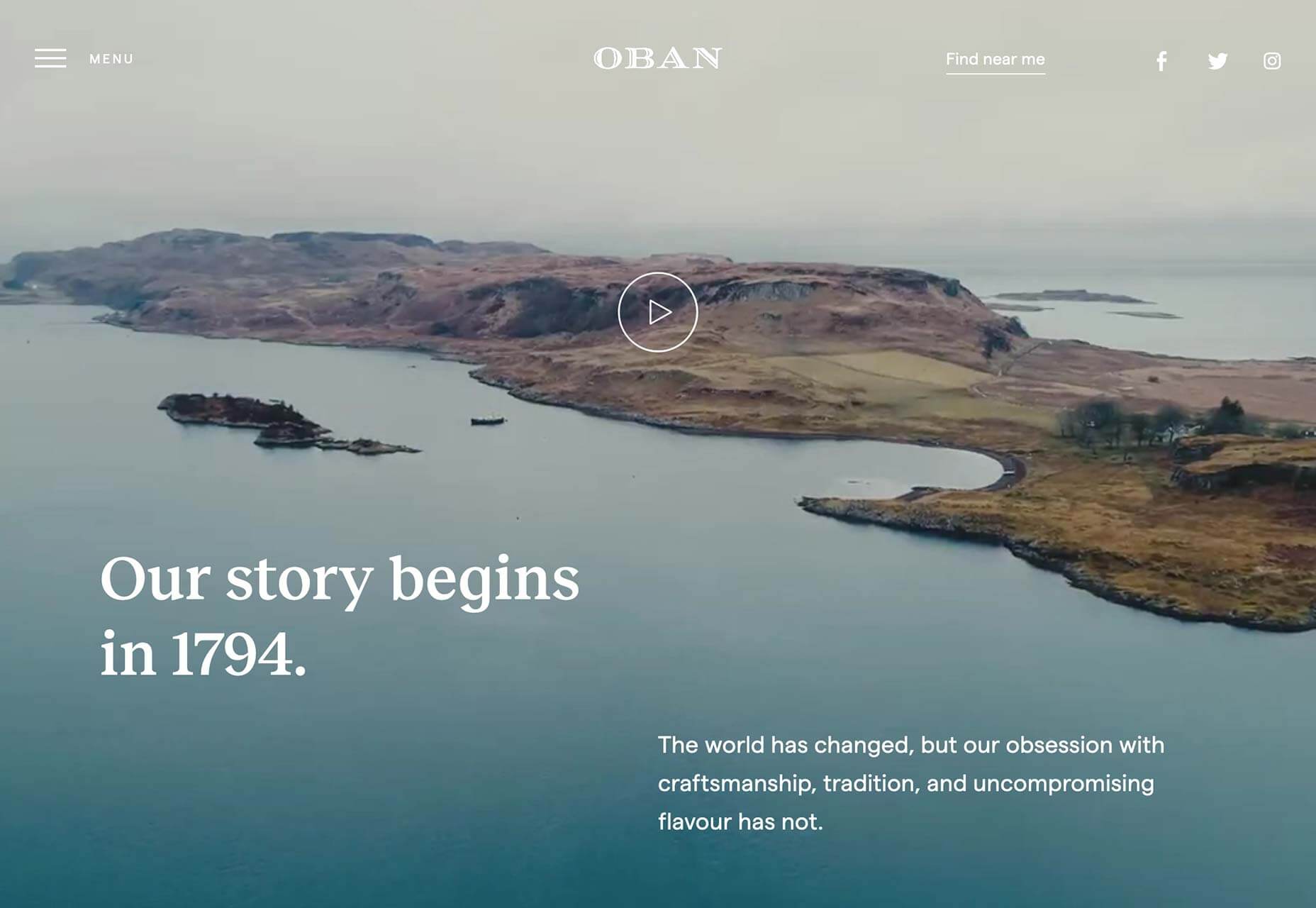 20 Freshest Web Designs, June 2019 obanwhisky