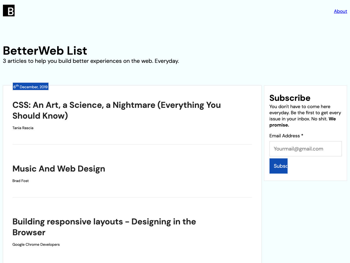 Popular design news of the week: December 2, 2019 - December 8, 2019 better 3
