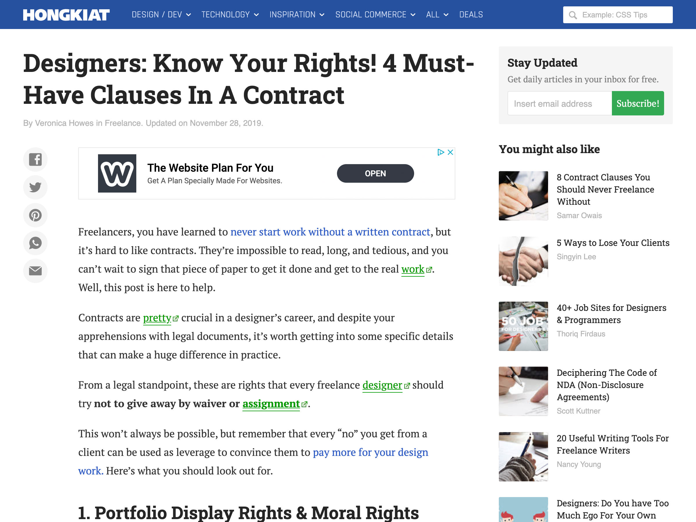 Popular design news of the week: December 2, 2019 - December 8, 2019 contract