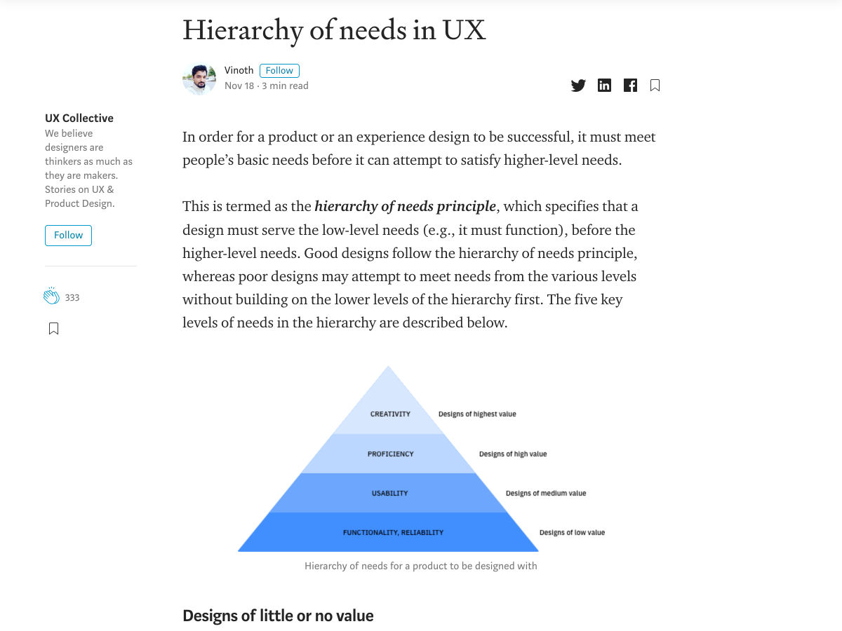 Popular design news of the week: November 25, 2019 - December 1, 2019 hierarchy 1