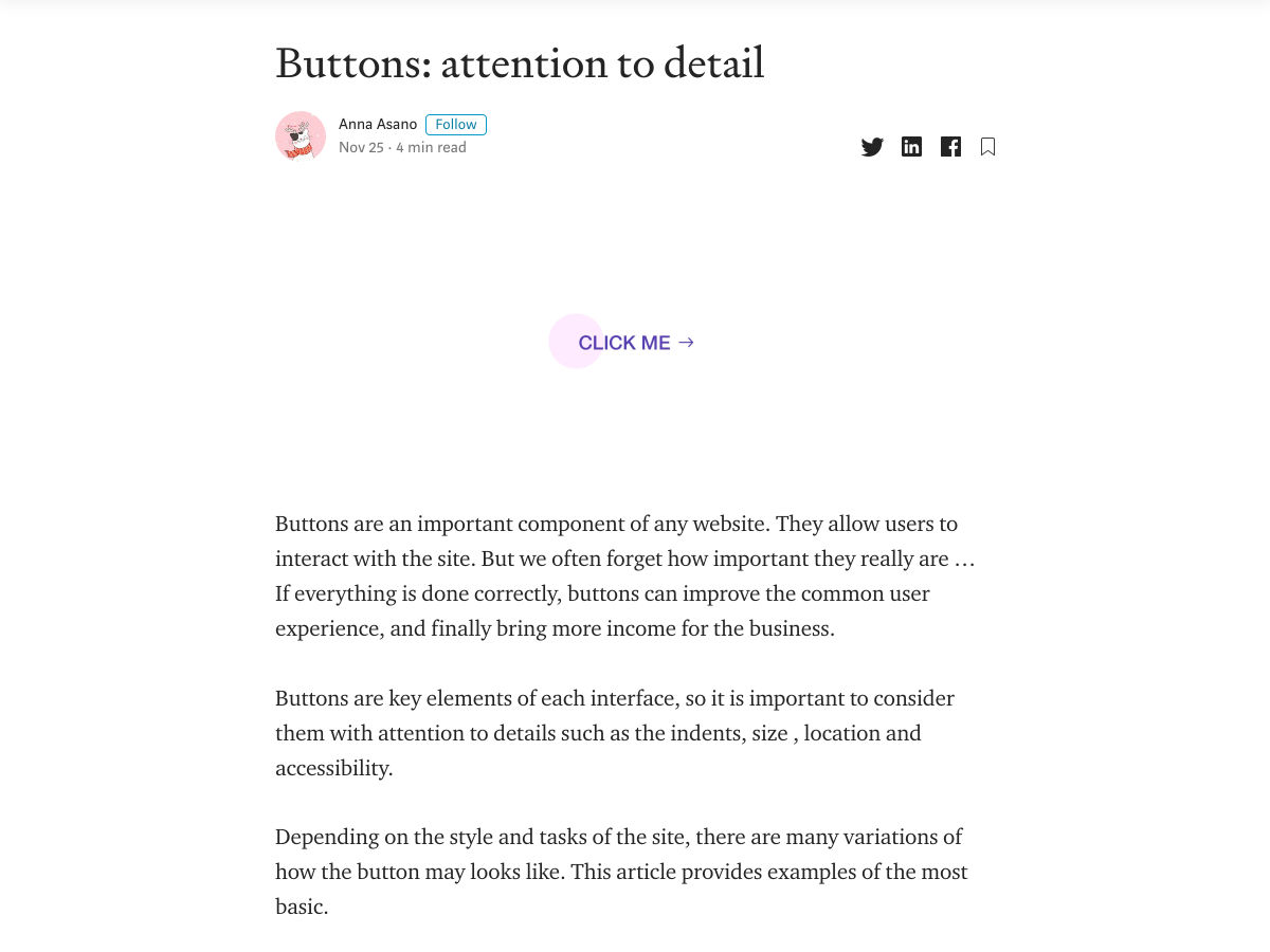 Popular design news of the week: November 25, 2019 - December 1, 2019 buttons 4
