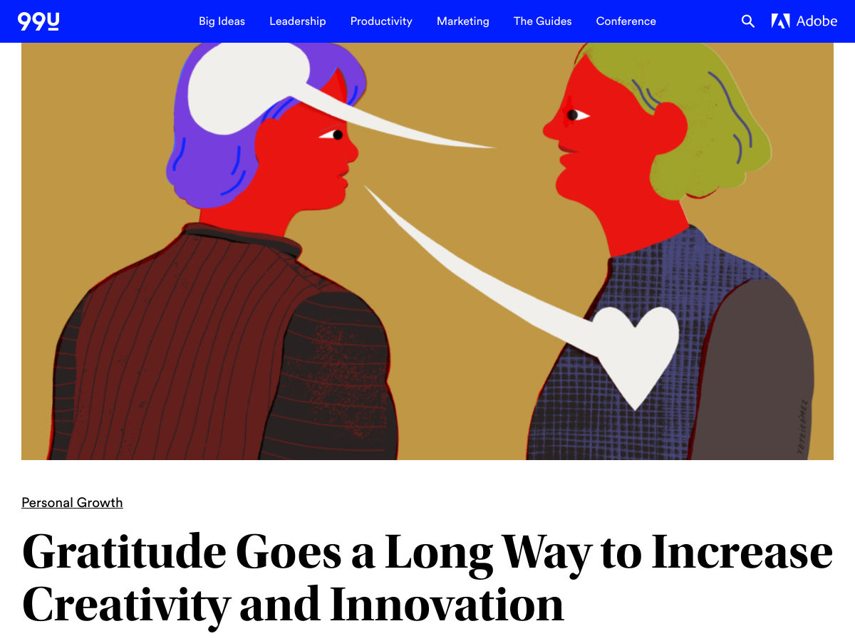 Popular design news of the week: November 25, 2019 - December 1, 2019 gratitude
