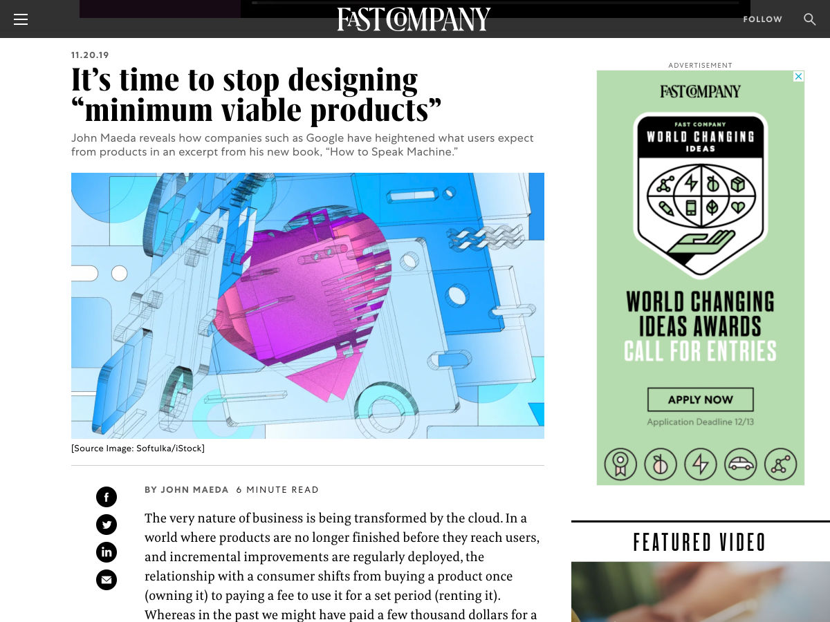 Popular design news of the week: November 18, 2019 - November 24, 2019 mvp