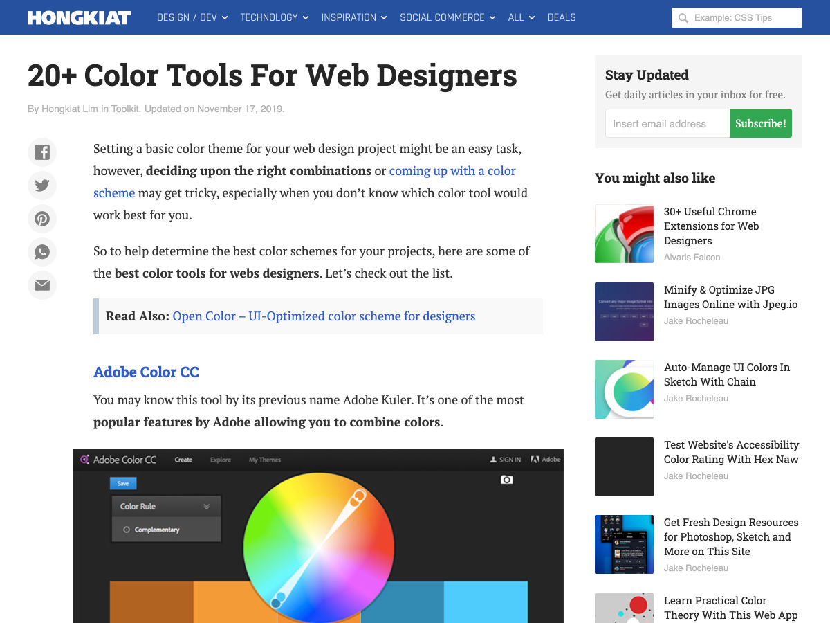 Popular design news of the week: November 18, 2019 - November 24, 2019 colortools 1