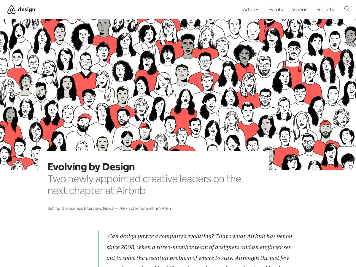 Popular design news of the week: November 18, 2019 - November 24, 2019 evolving