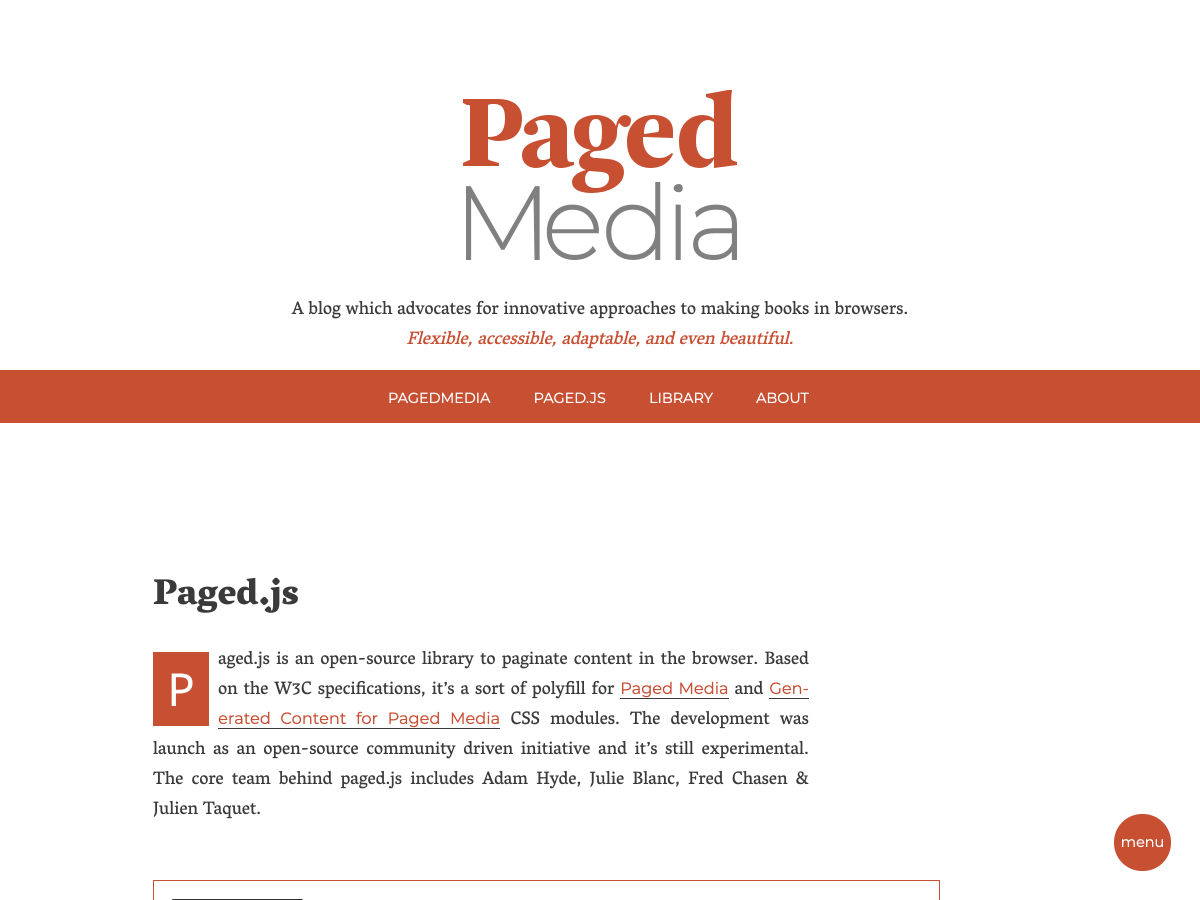 paged