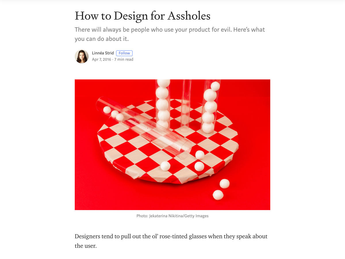 Popular design news of the week: November 4, 2019 - November 10, 2019 assholes