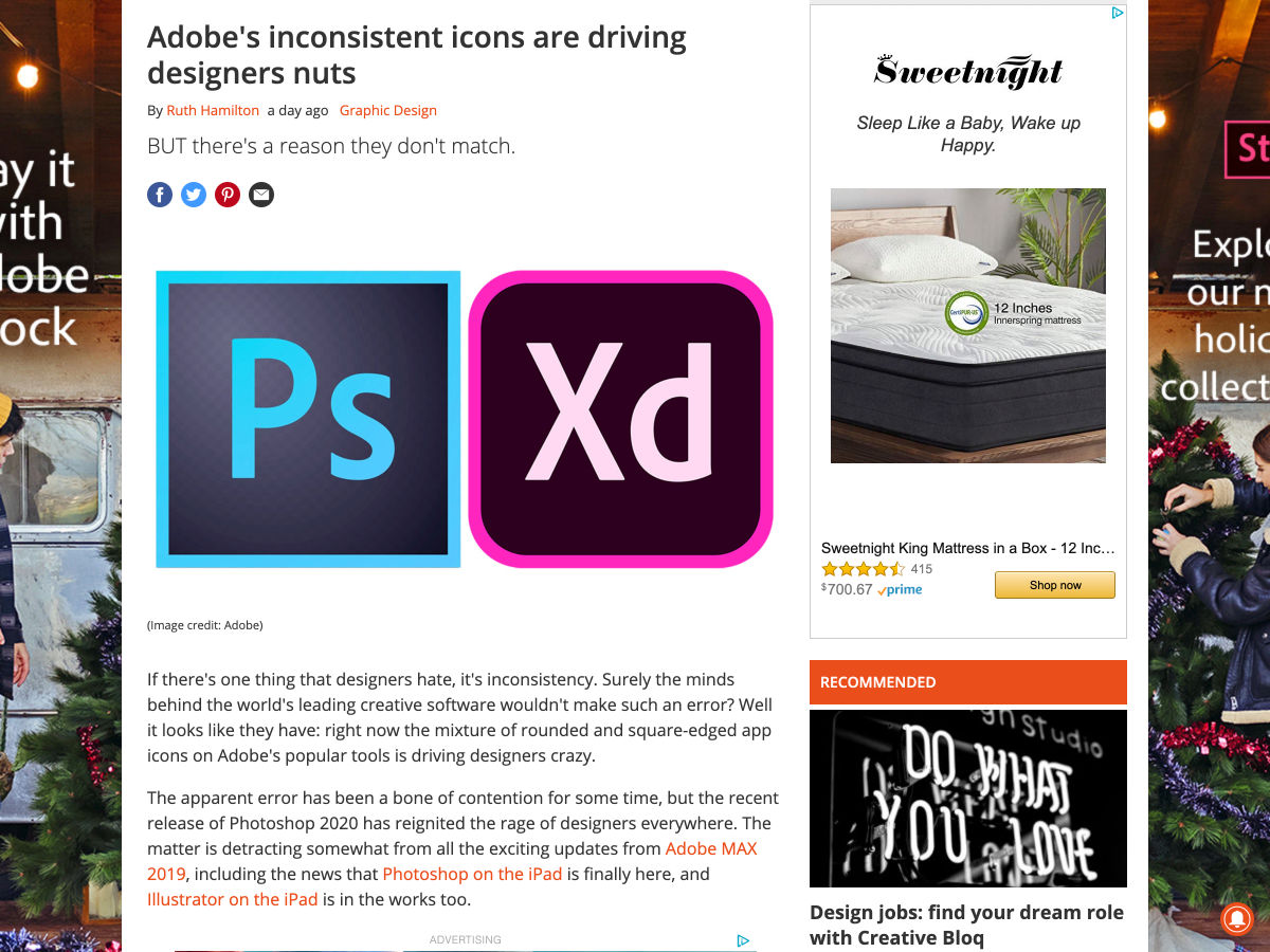 Popular design news of the week: November 4, 2019 - November 10, 2019 inconsistent