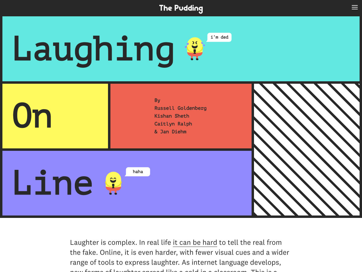 Popular design news of the week: November 4, 2019 - November 10, 2019 laughing