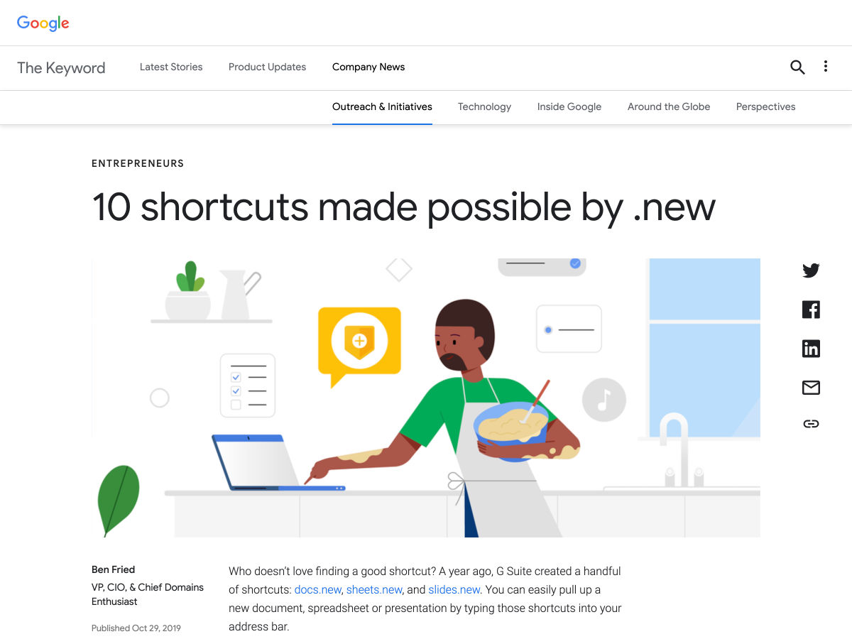 shortcuts