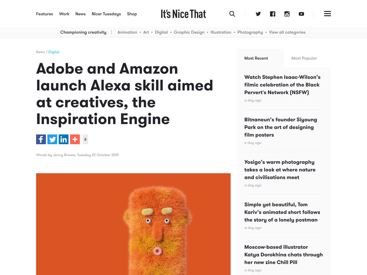 Popular design news of the week: October 21, 2019 - October 27, 2019