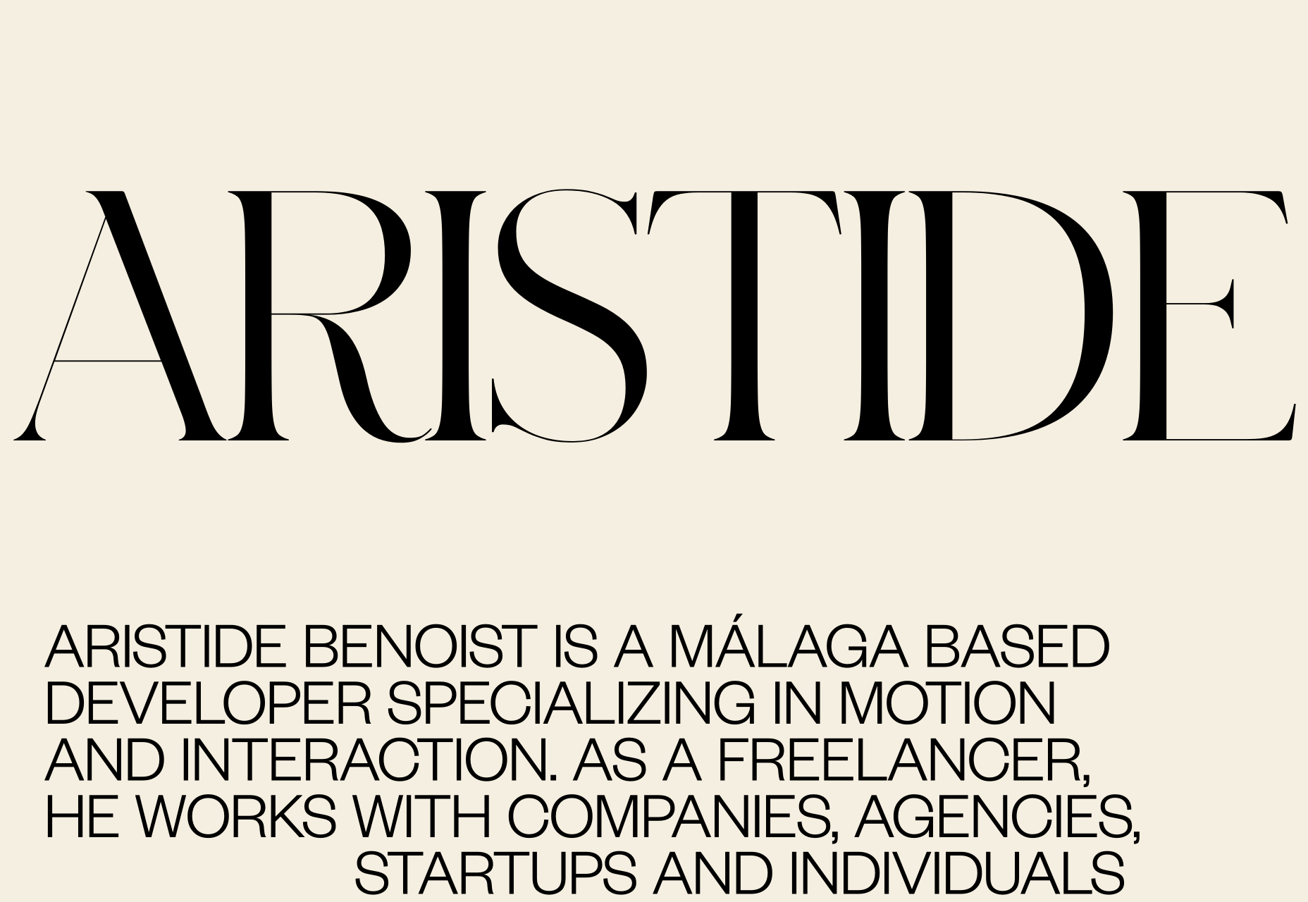 Introducing 15 Best New Portfolios, October 2019 aristidebenoist