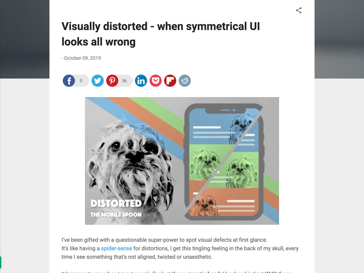 Popular design news of the week: October 14, 2019 - October 20, 2019 symmetrical