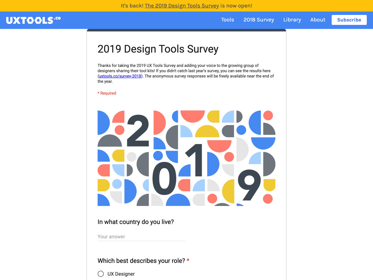 Popular design news of the week: October 14, 2019 - October 20, 2019 survey 2