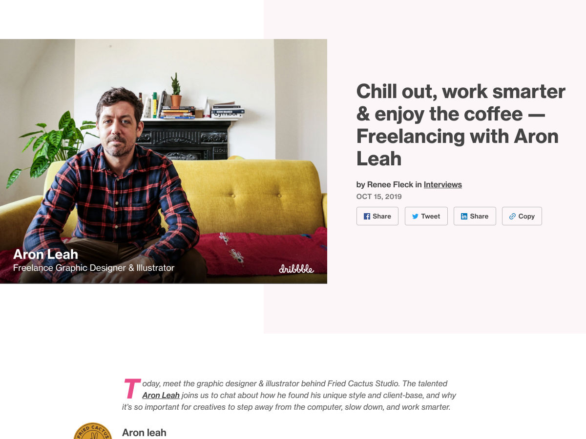 Popular design news of the week: October 14, 2019 - October 20, 2019 chillout