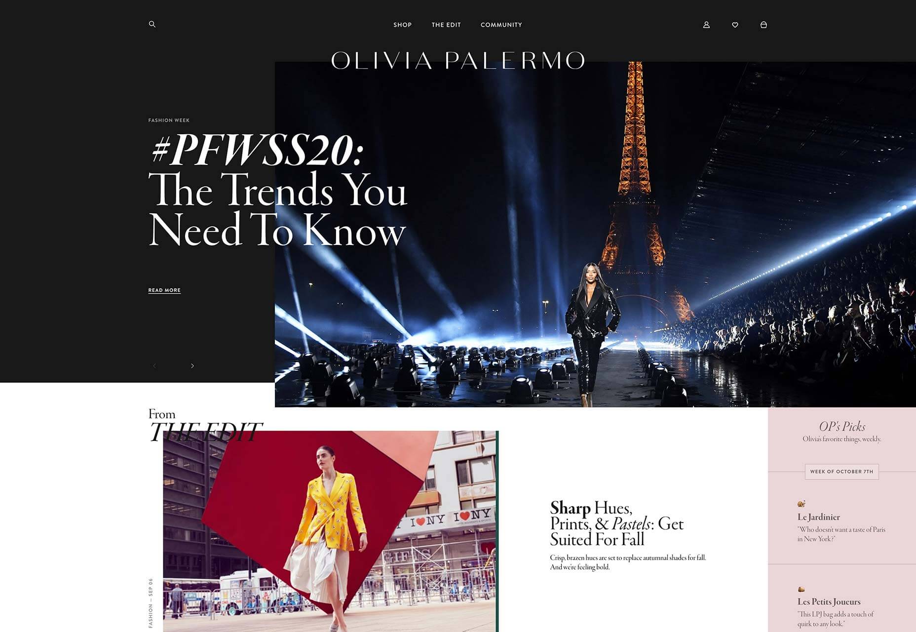 20 Freshest Web Designs, October 2019 008-oliviapalermo