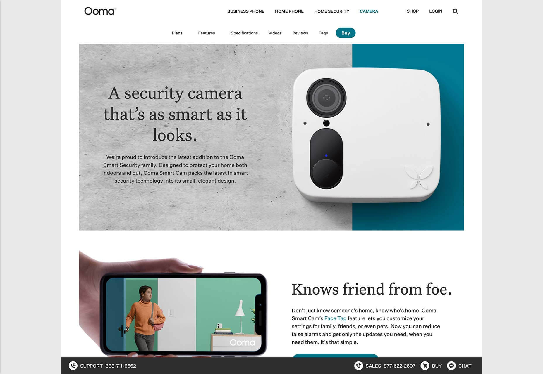 20 Freshest Web Designs, October 2019 011-ooma