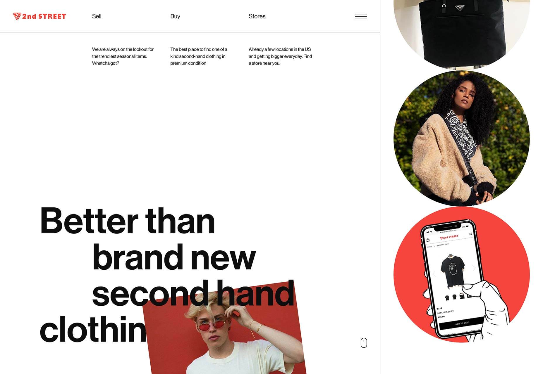 20 Freshest Web Designs, October 2019 020-2ndstreet