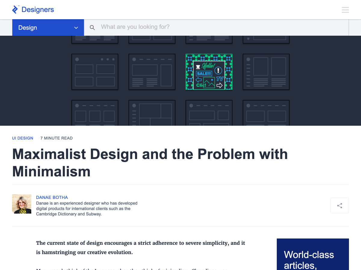 Popular design news of the week: September 30, 2019 - October 6, 2019
