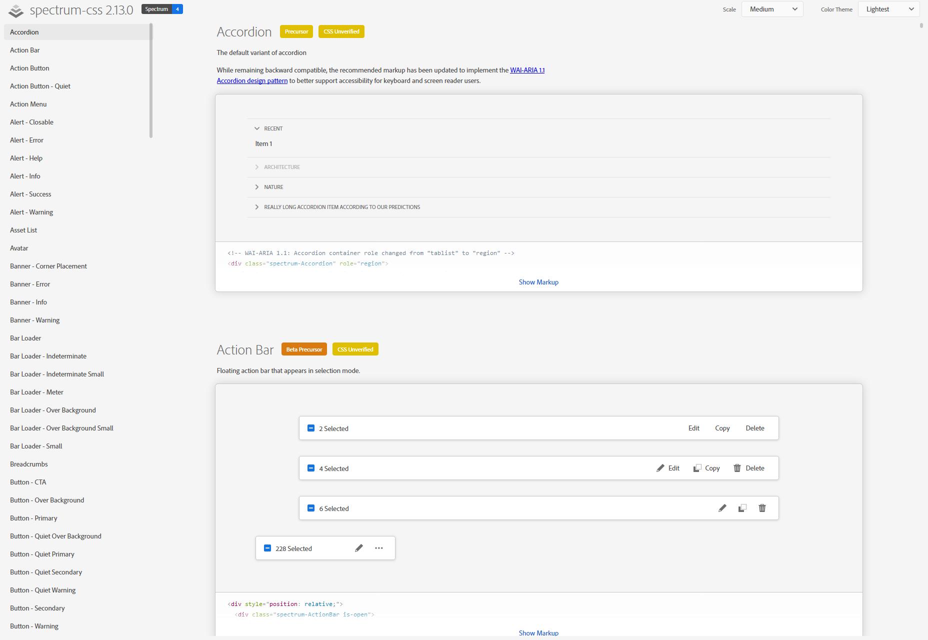 15 Best CSS Libraries for 2019 06-spectrum
