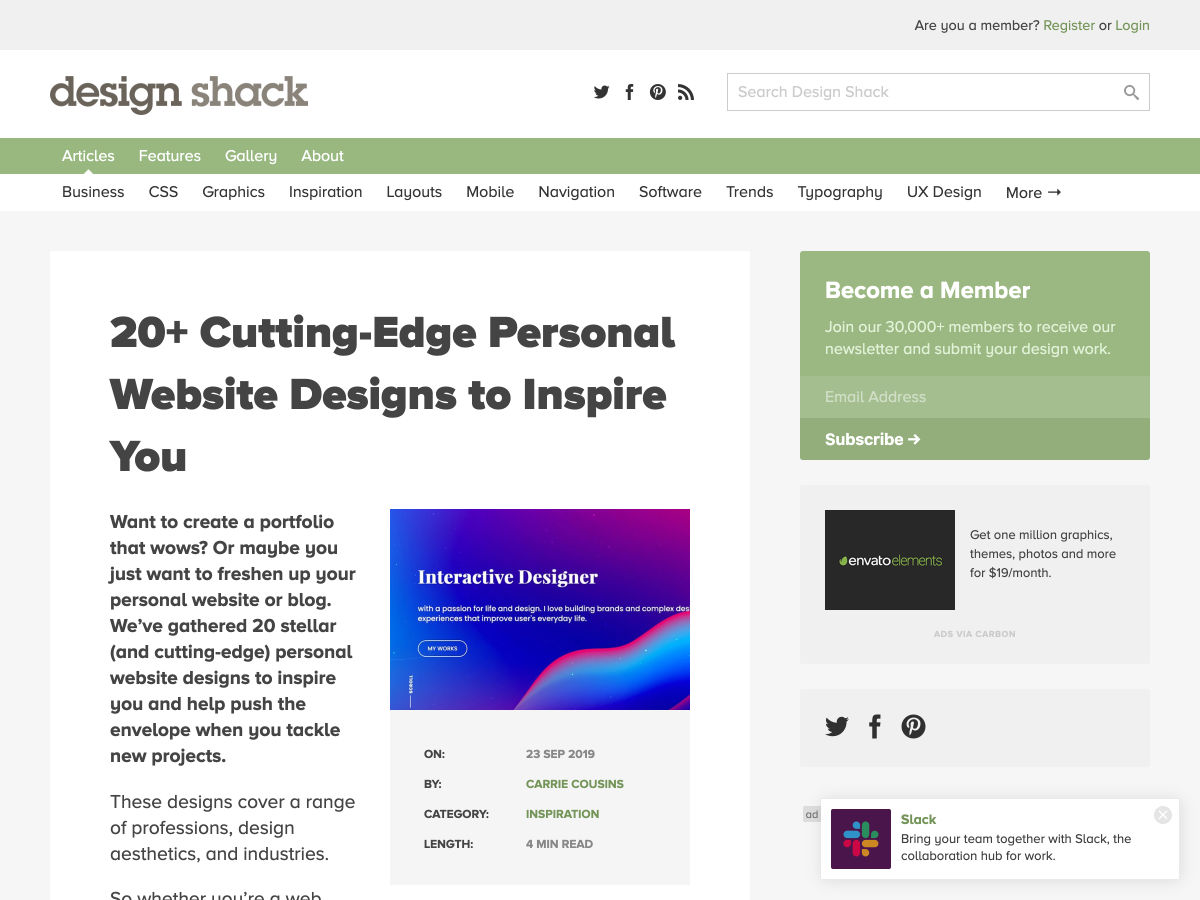 Popular design news of the week: September 23, 2019 - September 29, 2019 personal 1