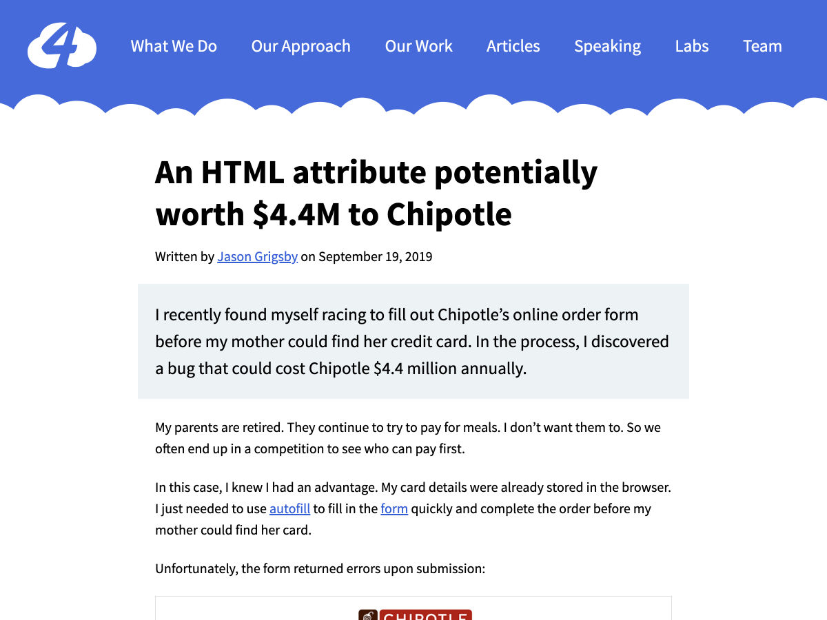 Popular design news of the week: September 23, 2019 - September 29, 2019 chipotle