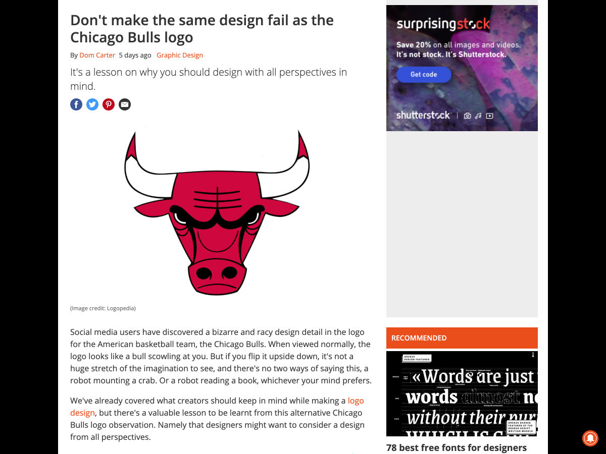 Popular design news of the week: September 16, 2019 - September 22, 2019 bulls