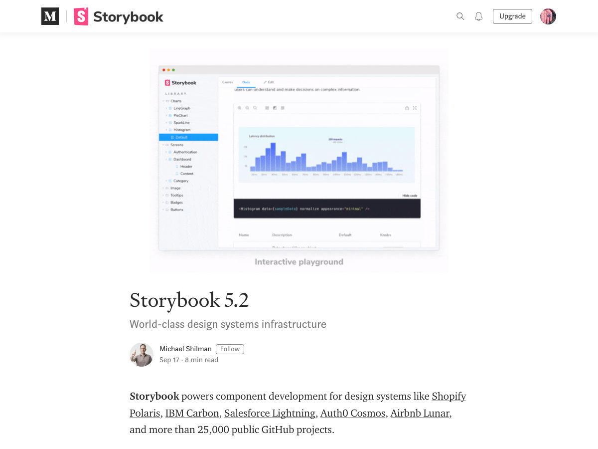 Popular design news of the week: September 16, 2019 - September 22, 2019 storybook