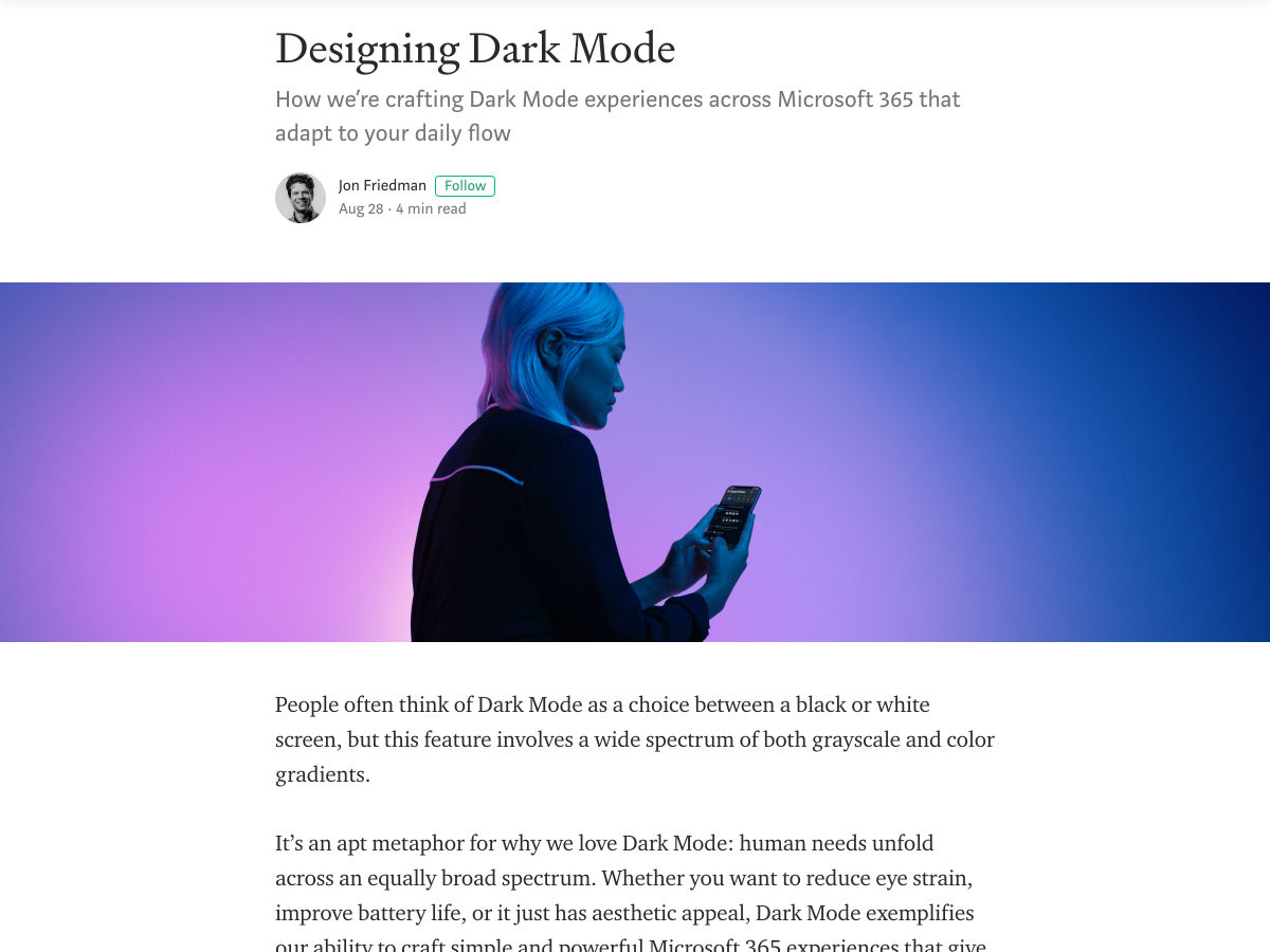 Popular design news of the week: September 2, 2019 - September 8, 2019 darkmode 6