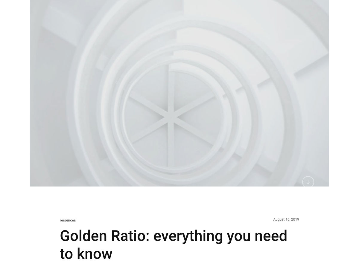Popular design news of the week: September 2, 2019 - September 8, 2019 golden