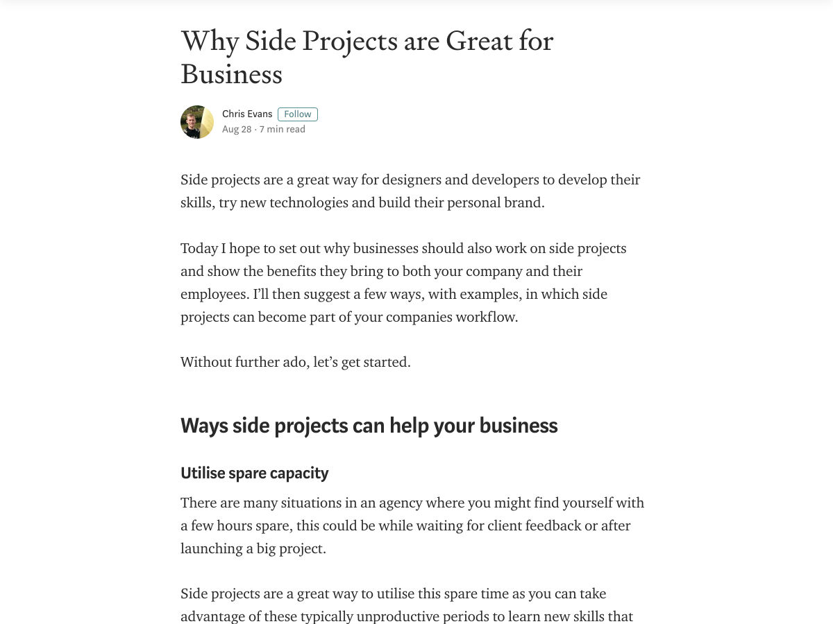 Popular design news of the week: September 2, 2019 - September 8, 2019 sideprojects