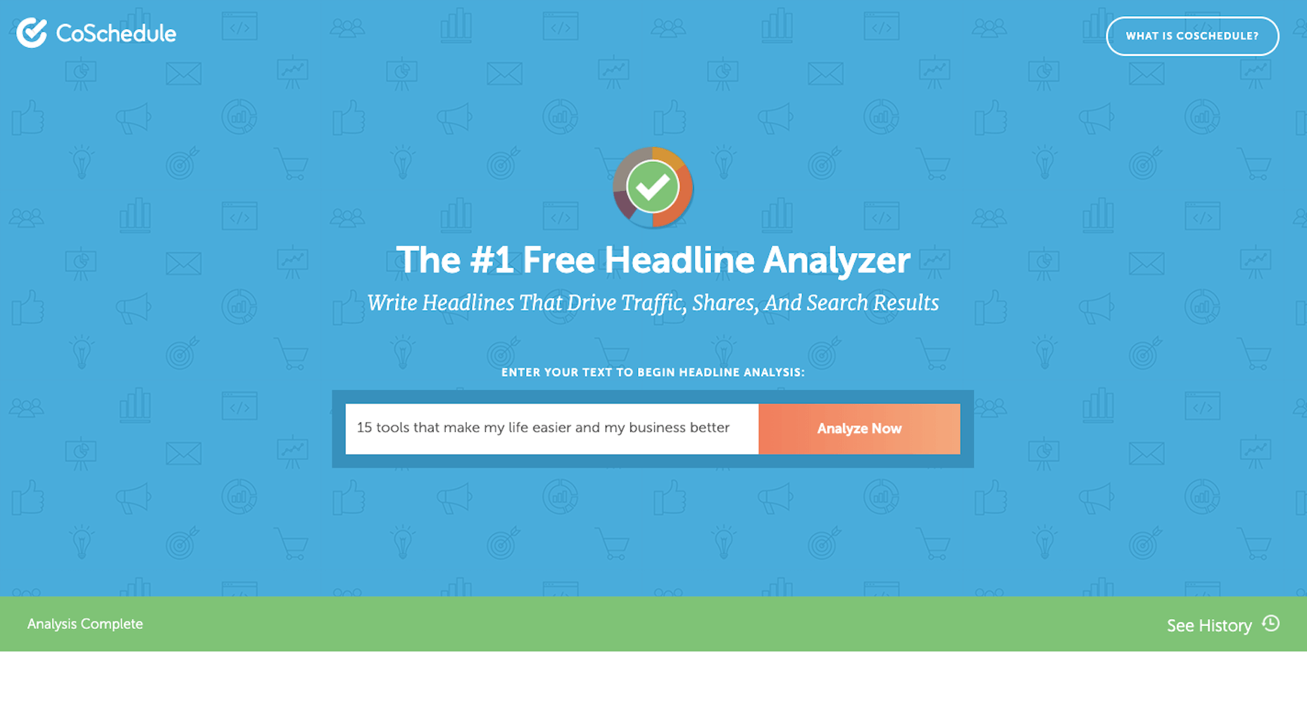 Creative Essentials: Professional Tools That Make My Work Better CoSchedule Headline Analyzer