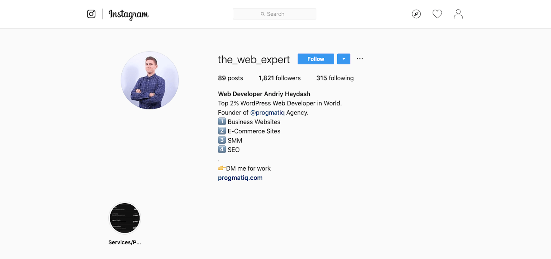 What’s the Best Way to Share Your Work Online? The Web Expert Profile