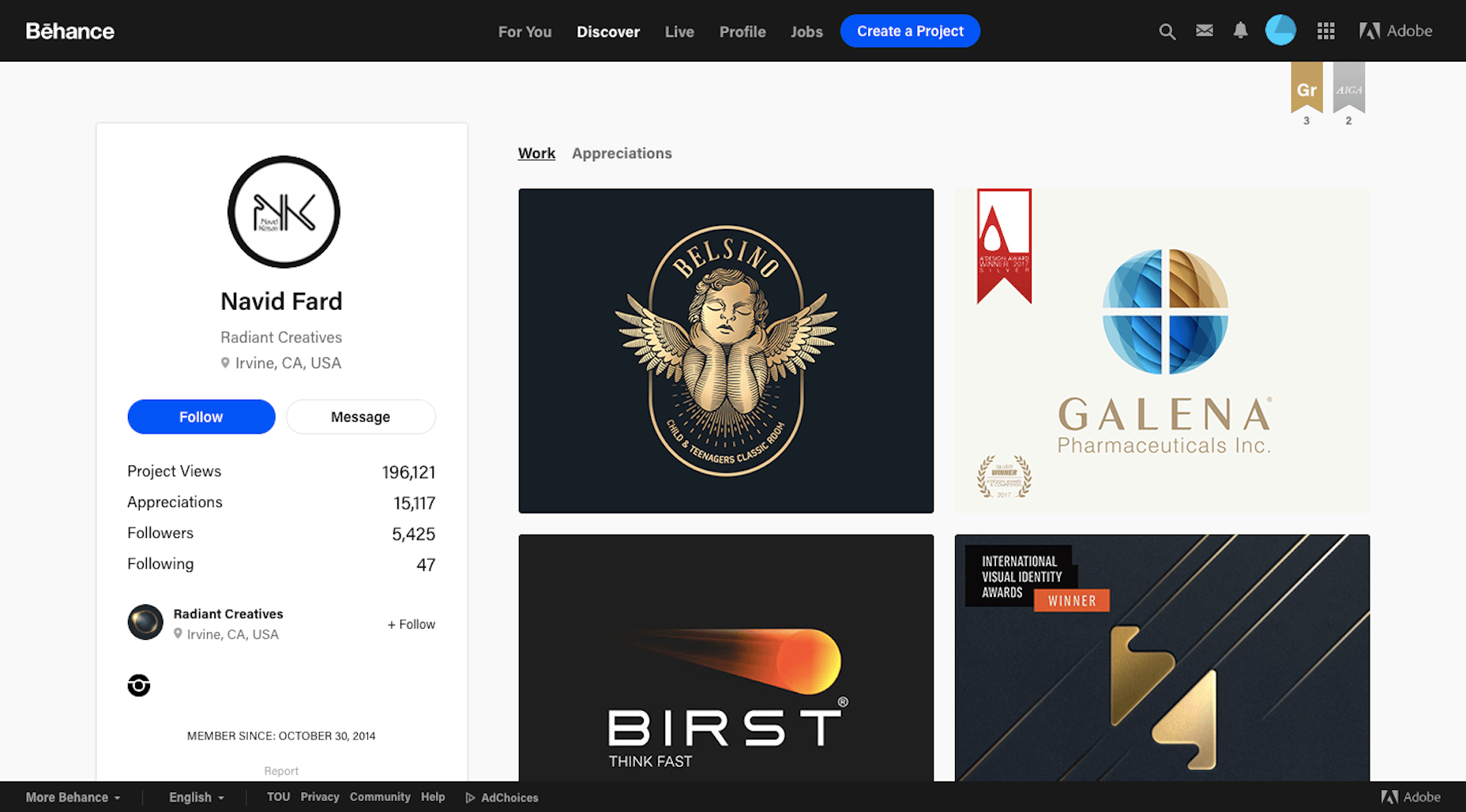 What’s the Best Way to Share Your Work Online? Behance Navid Fard