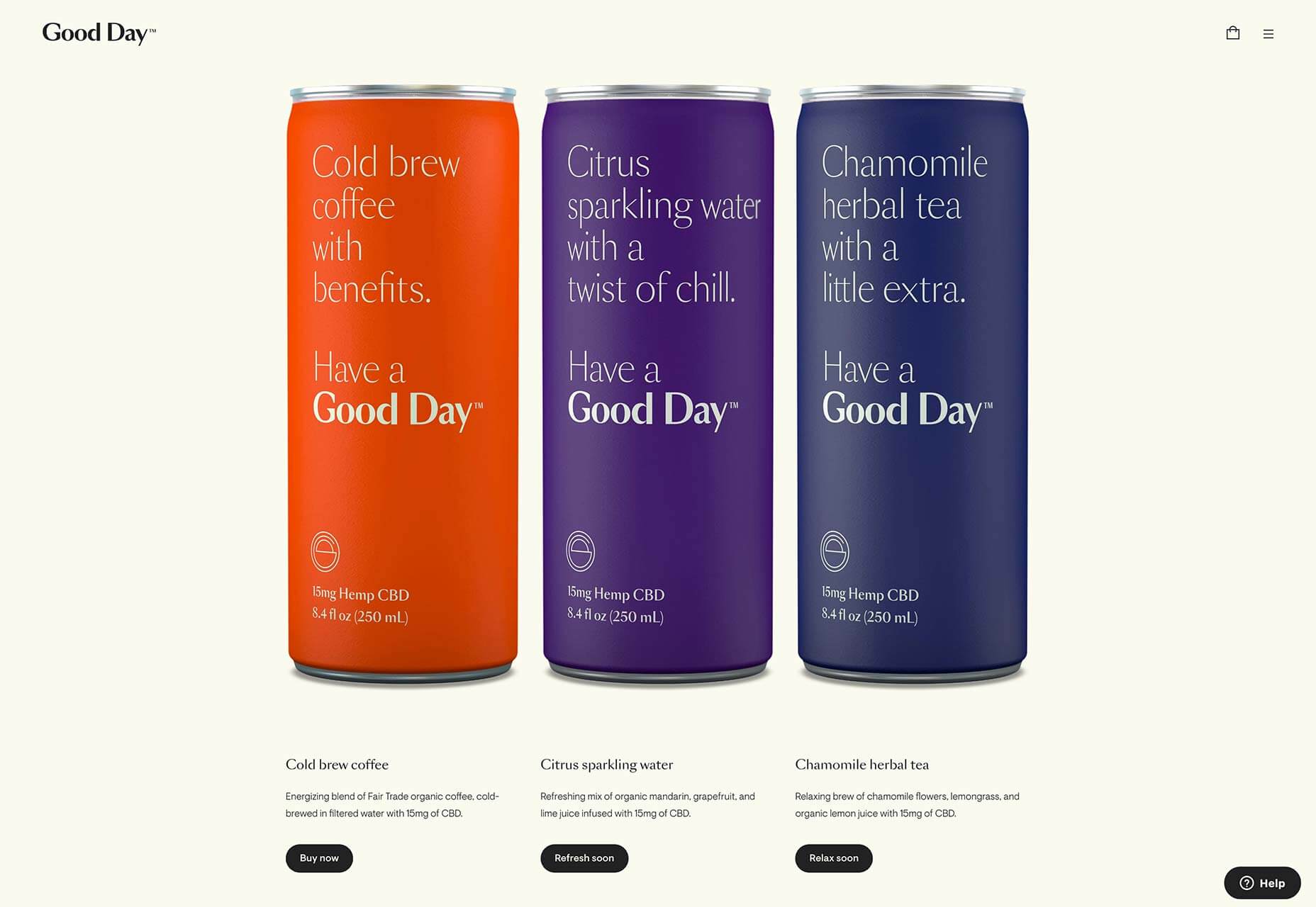 20 Freshest Web Designs, August 2019 07-goodday