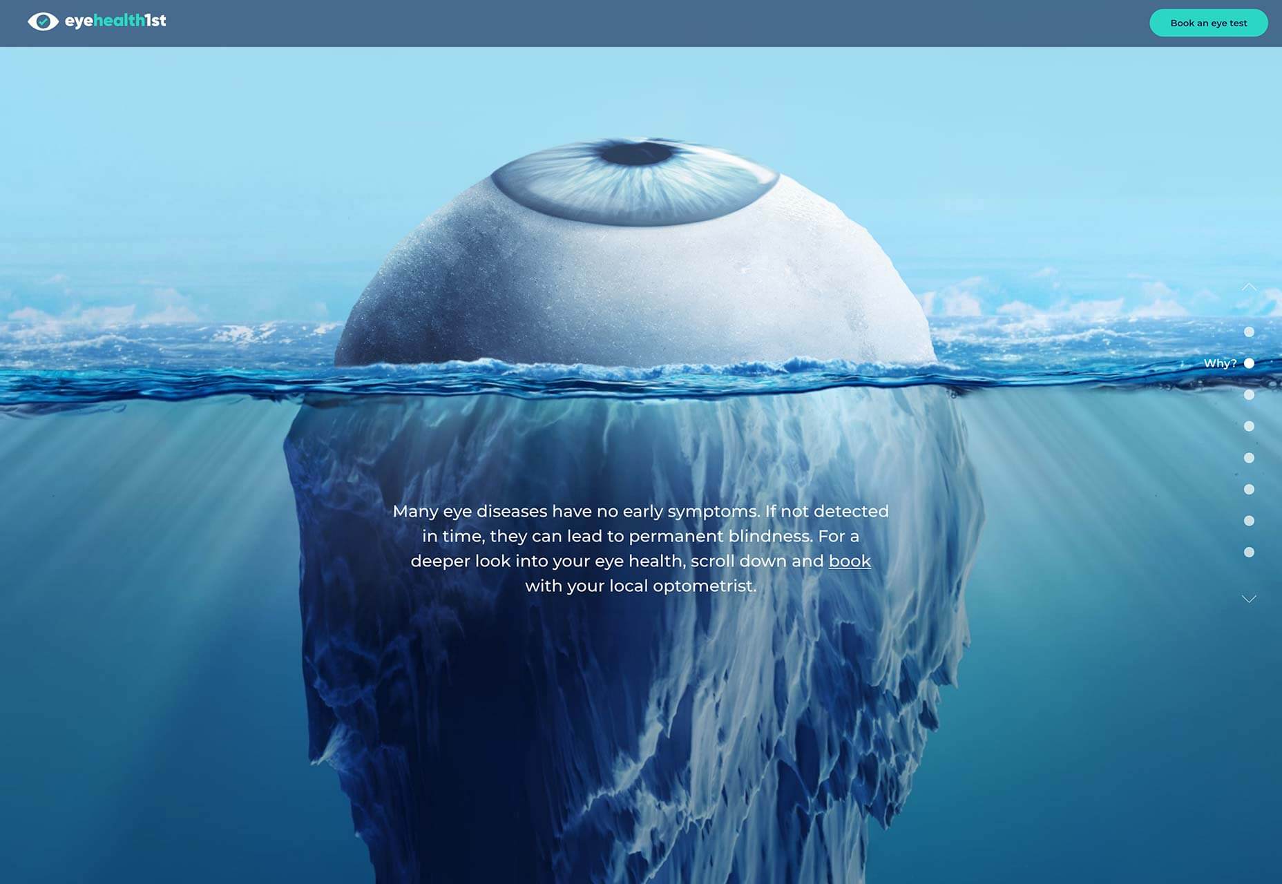 20 Freshest Web Designs, August 2019 15-eyehealth